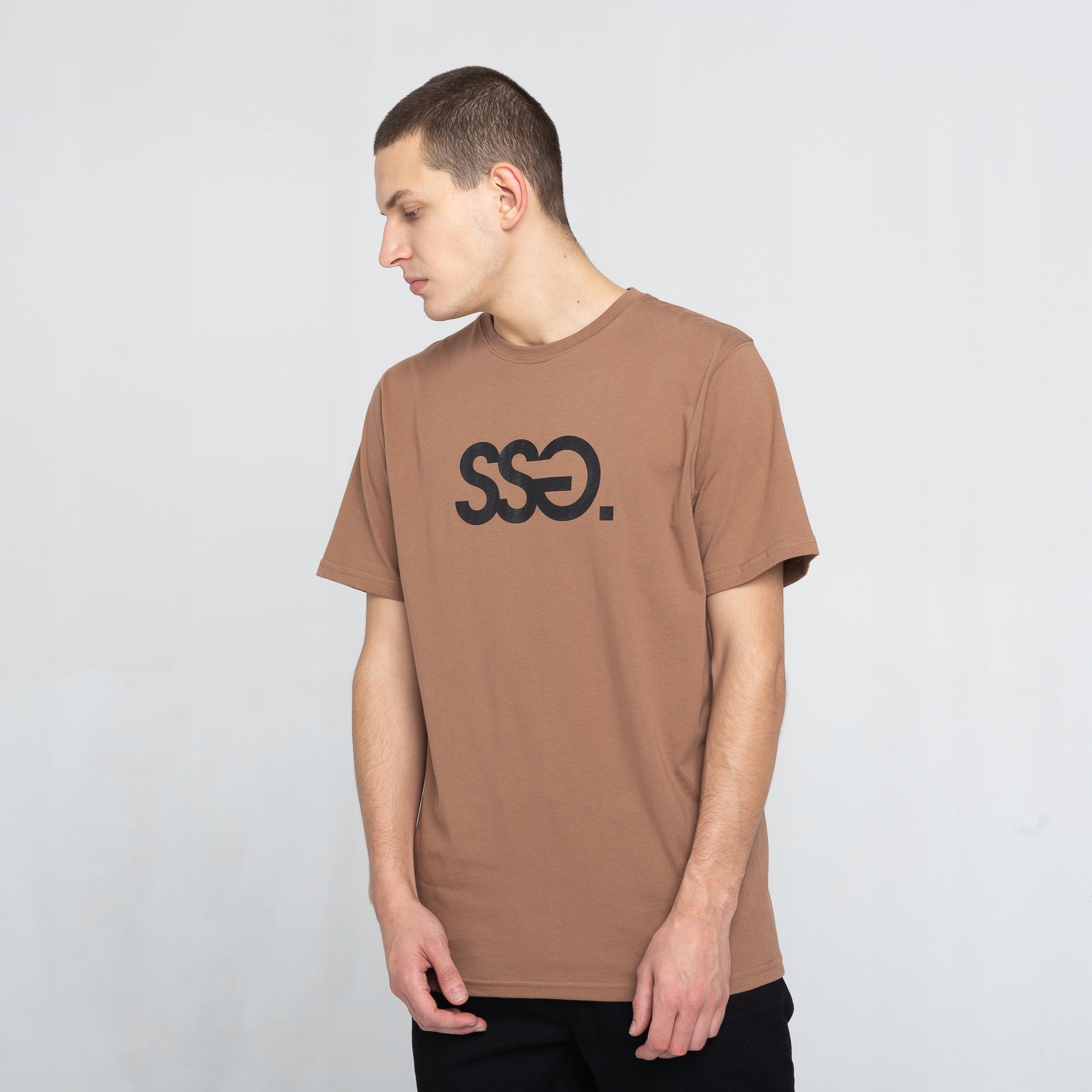 

Koszulka T-shirt Smokestory Ssg Brązowa M.2a M