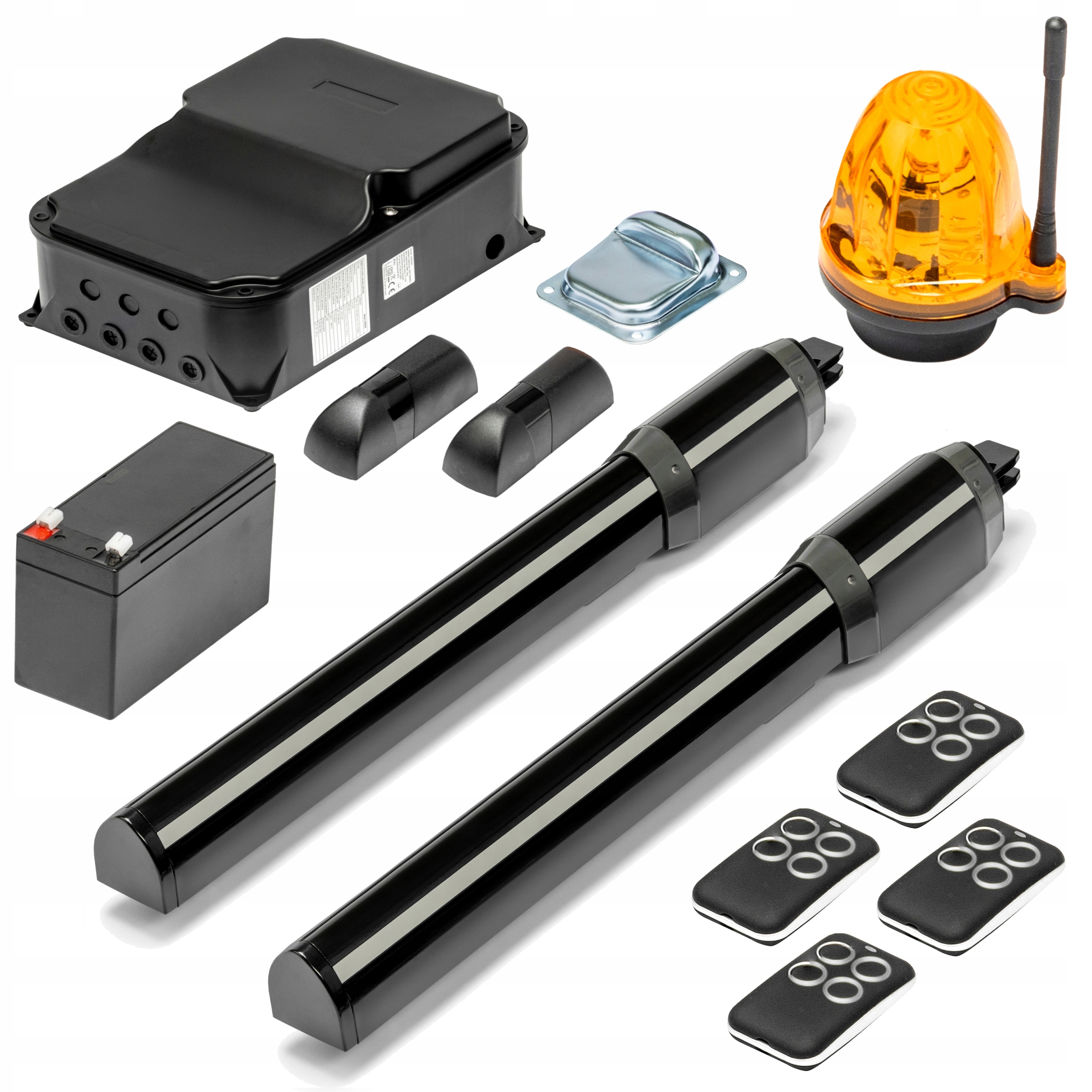 Pohon Na Dvojkrídlovú Bránu ARM400 4,4 m/400 kg 4 Piloty Akumulátor