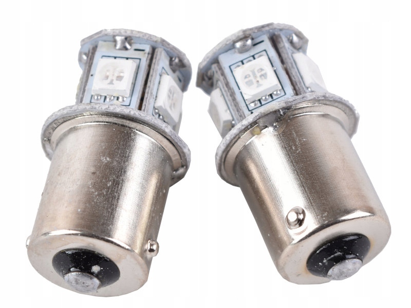 ZAROWKA LED 12V BA15S-37mm 2szt ATV Moto Zipp Producent Seaco