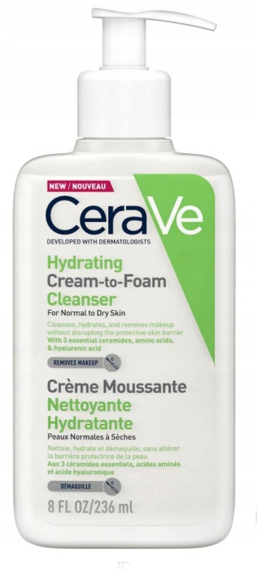 

CeraVe Nawilżający krem-pianka do mycia 236 ml