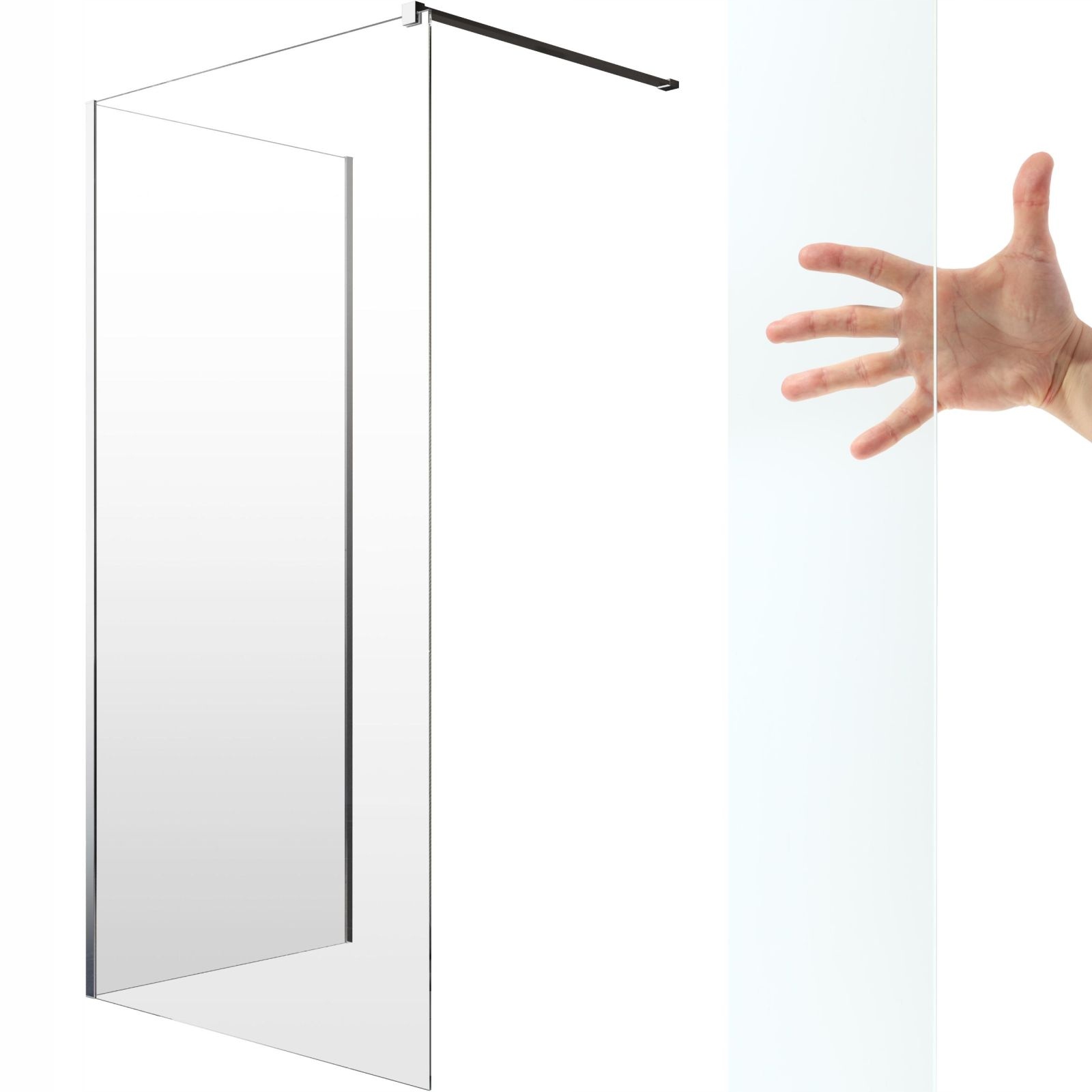 Kabina Walk-In prysznic Modo New IV 110x80 czyste