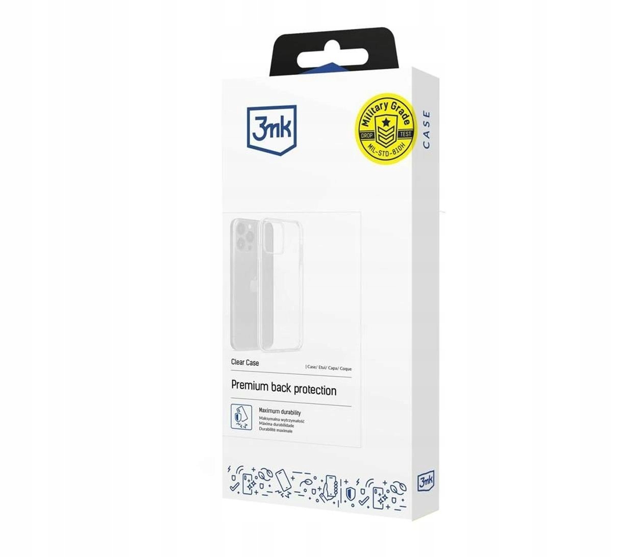 Etui 3mk Clear Case na Xiaomi Redmi 14C przezroczyste 3mk Protection