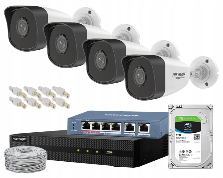 Monitorovací sada Hikvision Monitorovací Sada 4 Tubová