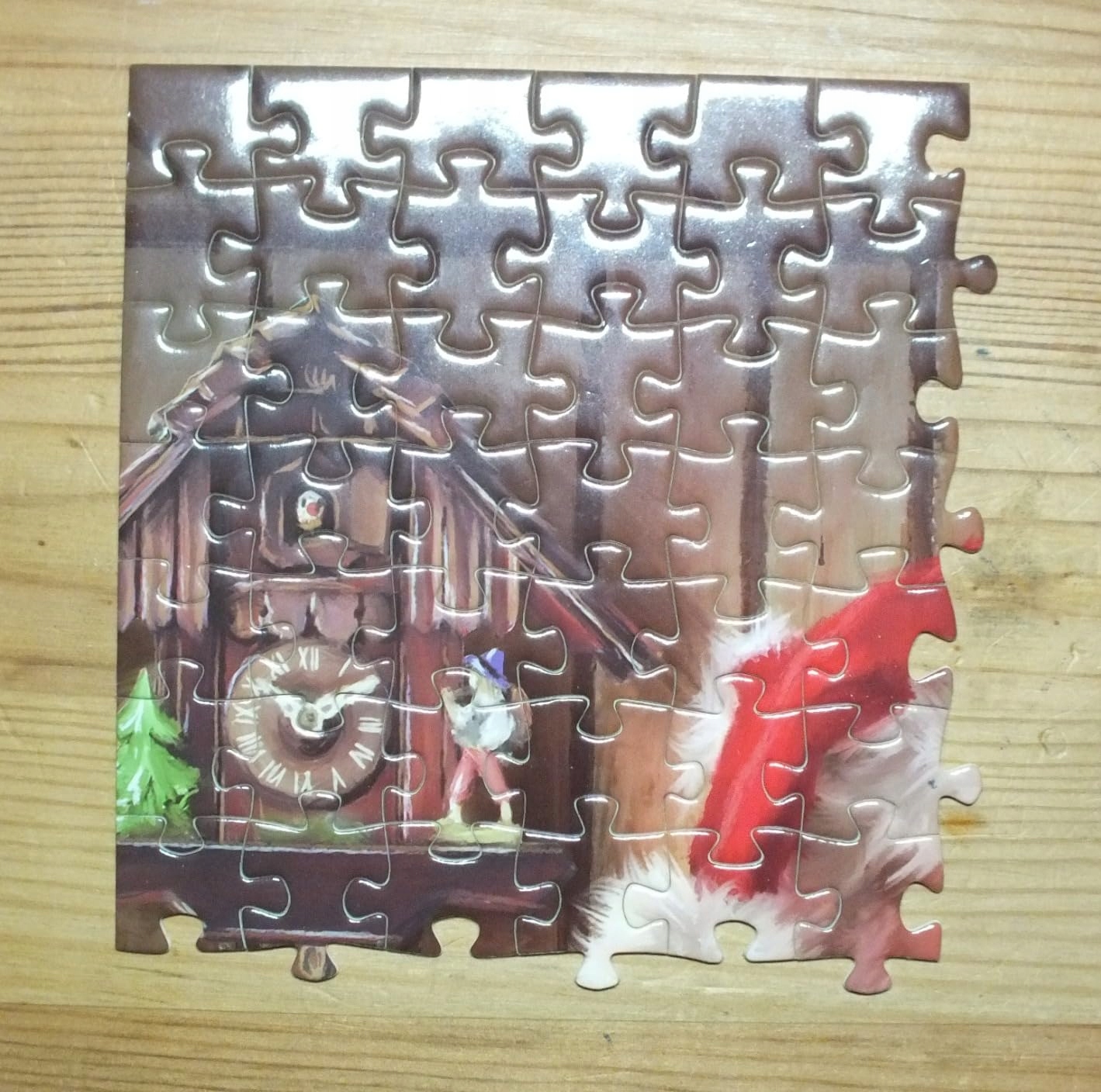 Адвент-календарь с пазлом Санта-Клаус, 1008 деталей в 24 коробках, 70×50 см, от 14 лет — фото 8