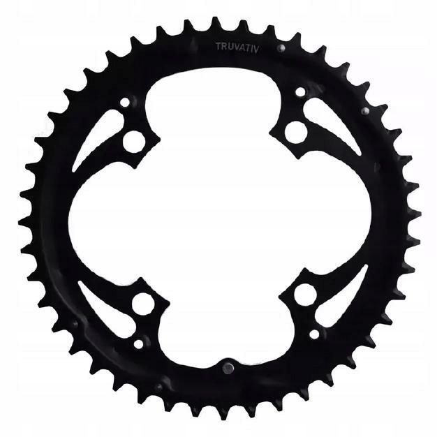 Truvativ Mtb 9-SPEED Chainring Tarcza Korby 44T 104mm V4 9 Rzędów Czarnymat
