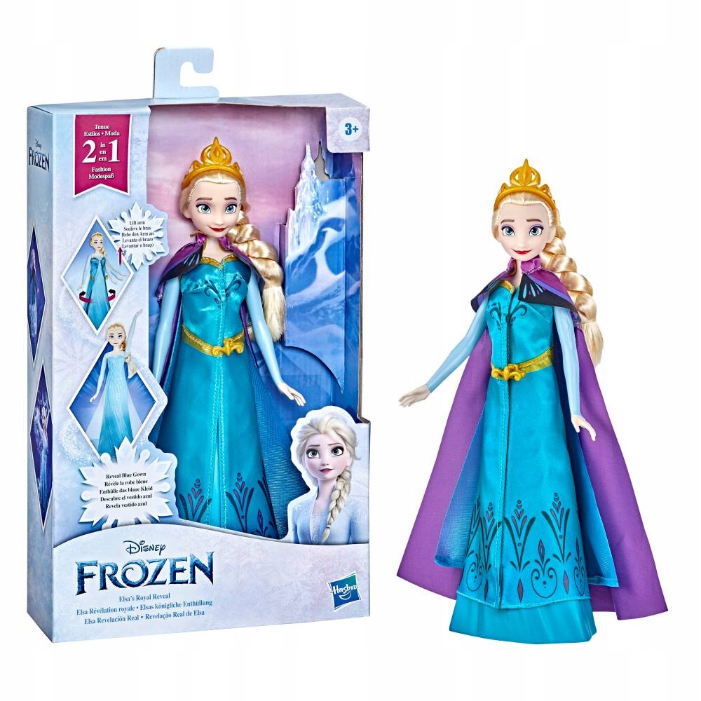 

Hasbro Frozen Lalka Elsa Królewska przemiana F3254