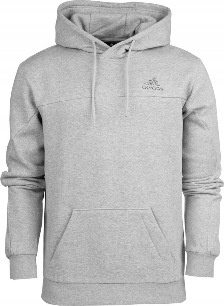 Pánská Mikina Adidas Stadium Fleece Badge Of Sport Hoodie Šedá HC5869 velikost M