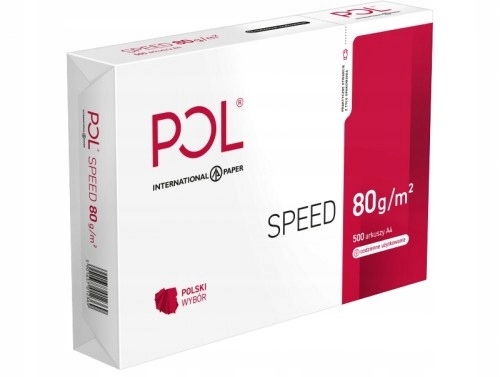 

Papier do drukarki uniwersalny A4 POLspeed 80g