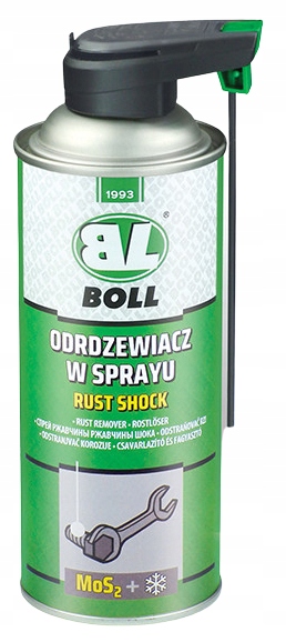 

Boll odrdzewiacz w sprayu Rust Shock 400ml -40°C