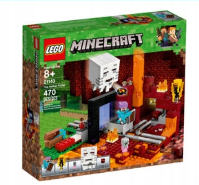 

Lego Minecraft Portal do Netheru 21143