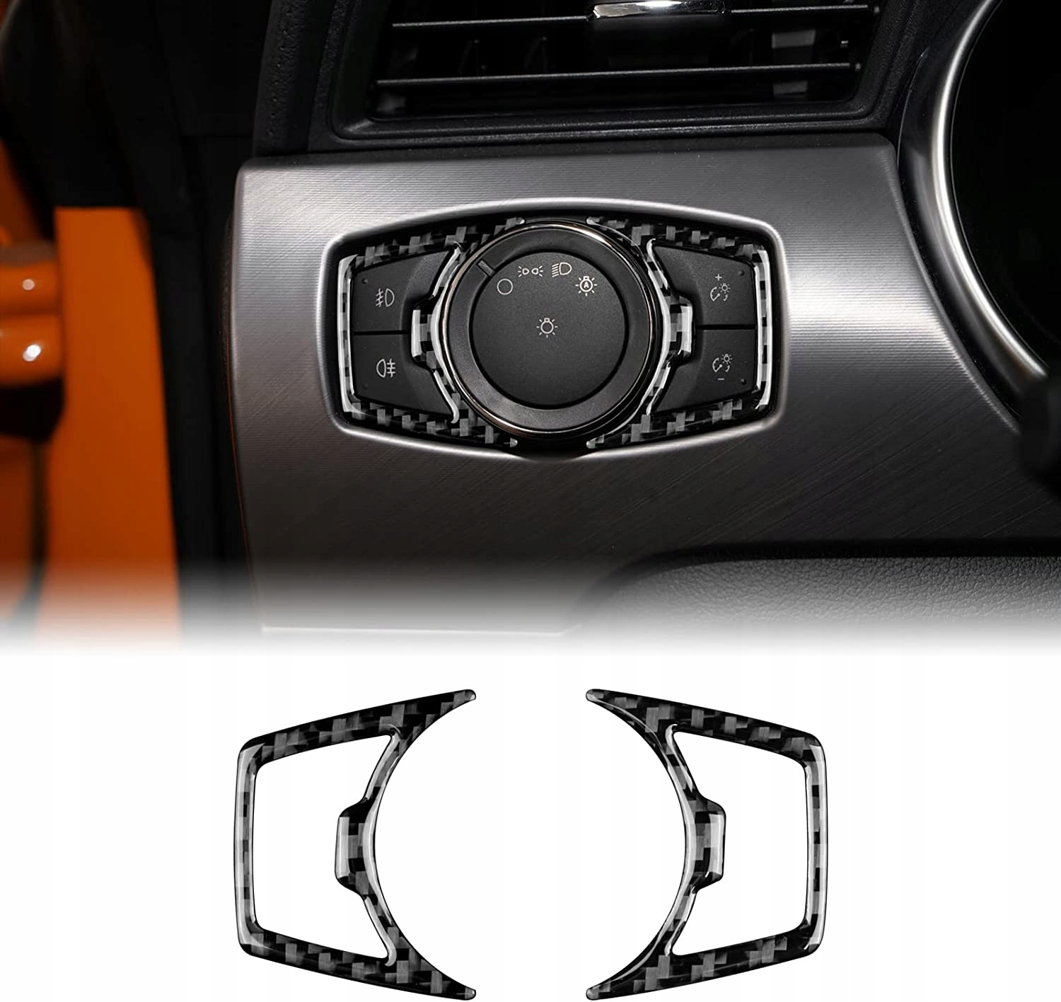 Декоративная наклейка для фар