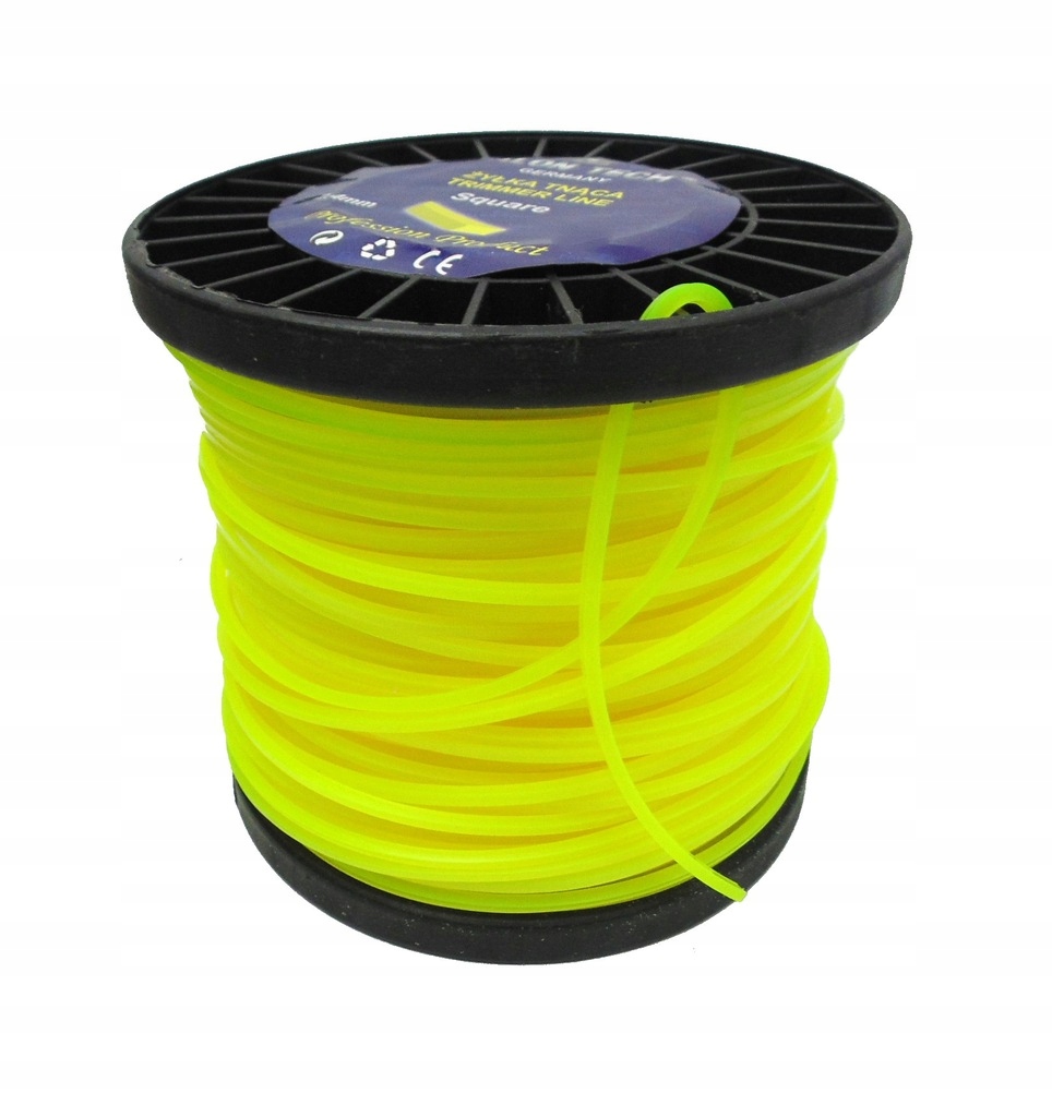 ŻYŁKA TNĄCA DO KOSY KOS 2,4 mm 1LB SZPULA KWADRAT