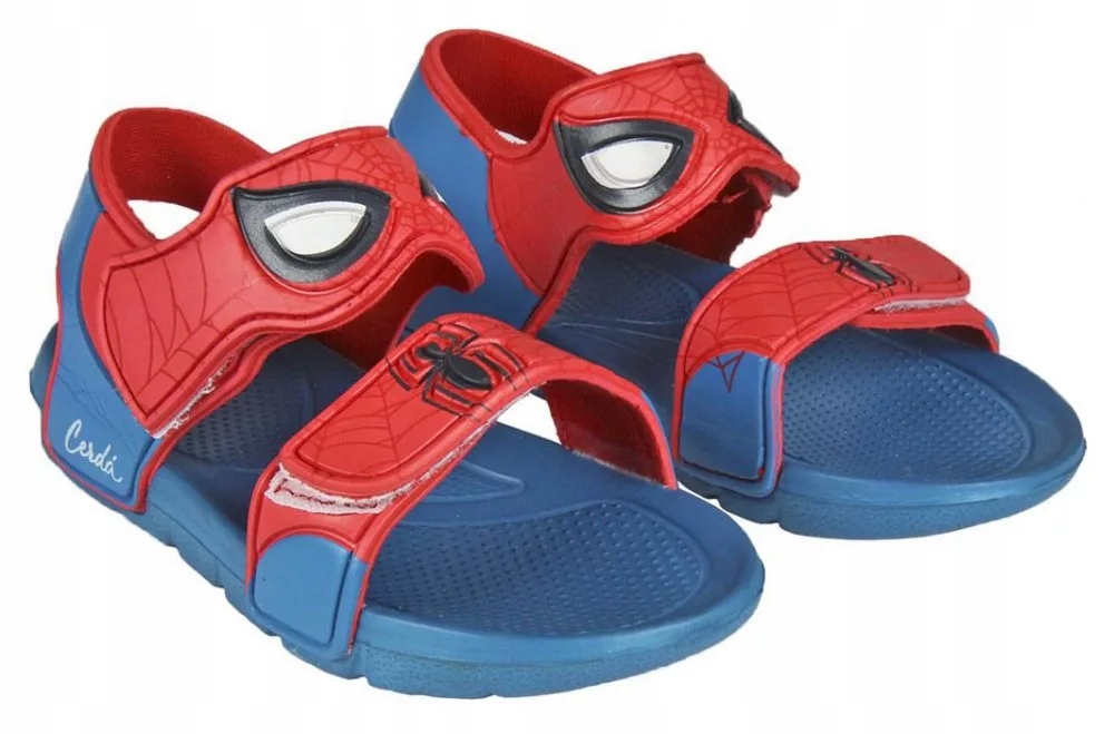 

Sandały Spiderman Buty Sandałki Marvel Klapki Rzep