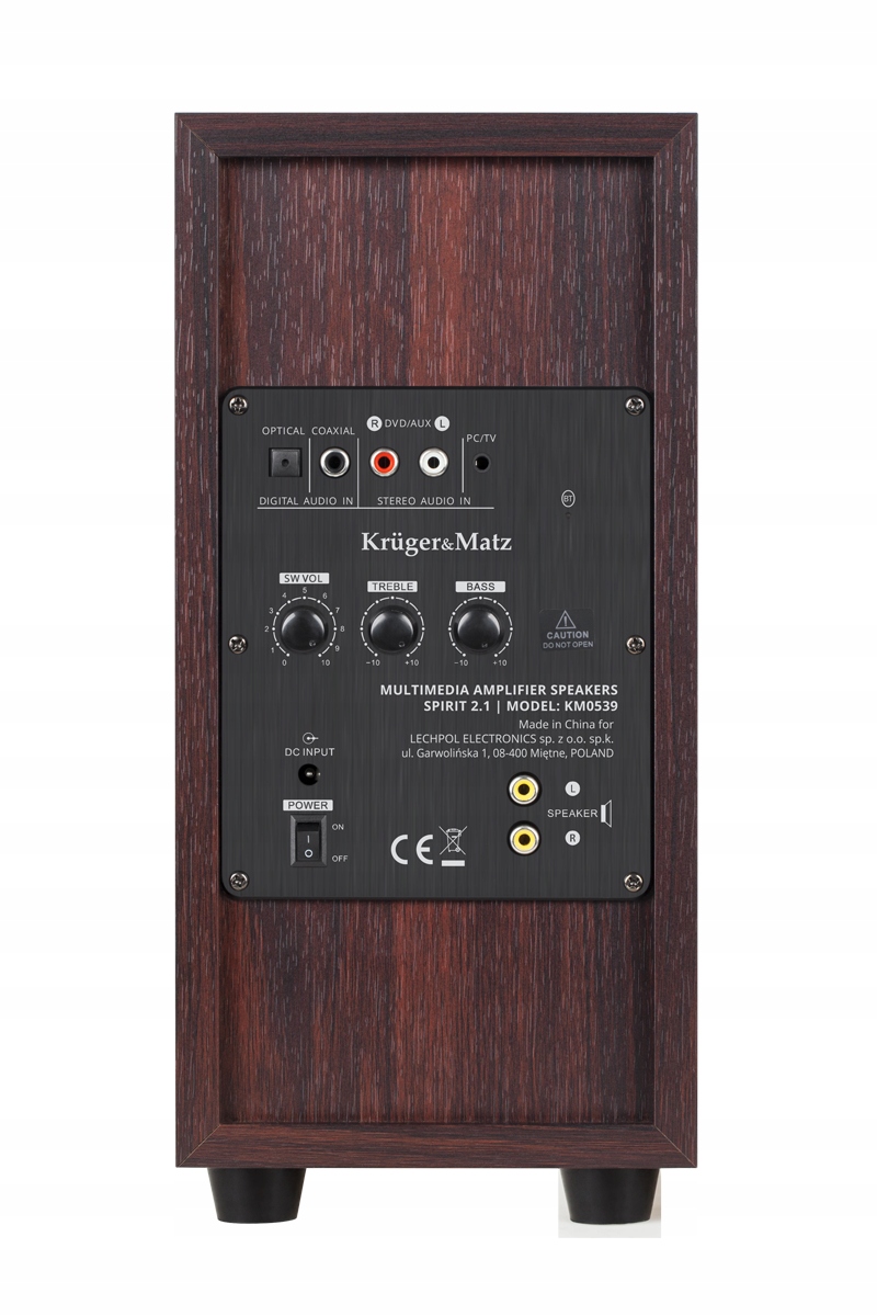 DWIE KOLUMNY AKTYWNE Z SUBWOOFEREM KRUGER&MATZ SPIRIT KM0539 Kod producenta KM0539