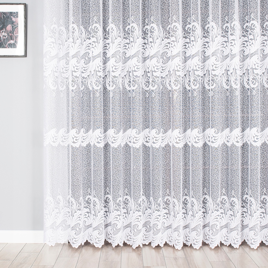 

Firana na metry żakard 250 cm.