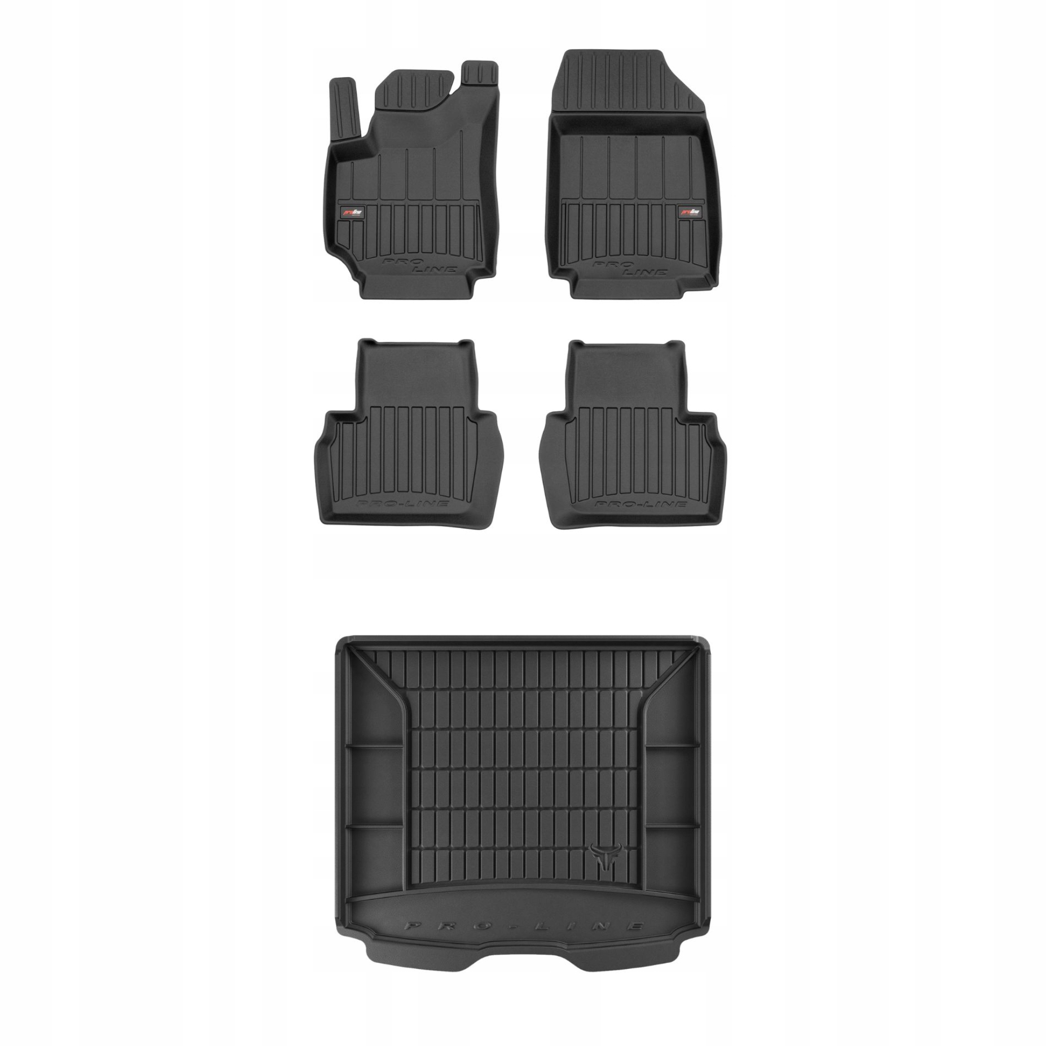 Sada gumových kobercov a rohoží pre Fiat Croma 2005-2011