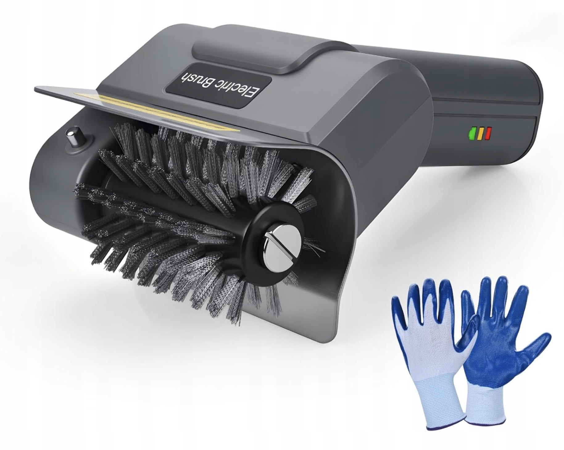 Elektrická bezdrôtová kefa na gril Bbq 1500RPM Usb-c Robustný výkon