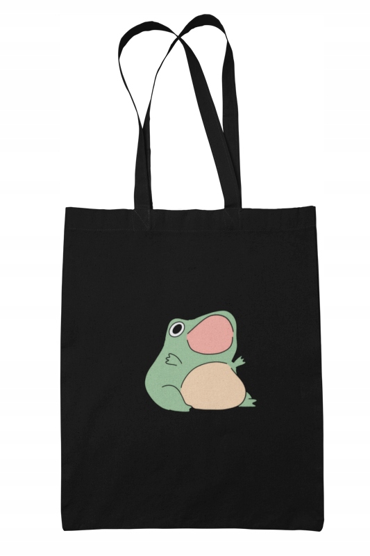 

Torba Shopper żabka żaba Torba Bawełniana Eko 4