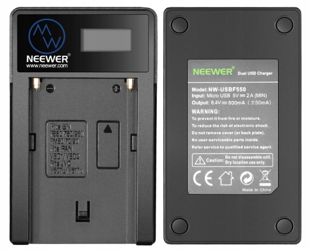 Neewer Ładowarka do baterii Sony microUSB Marka Neewer