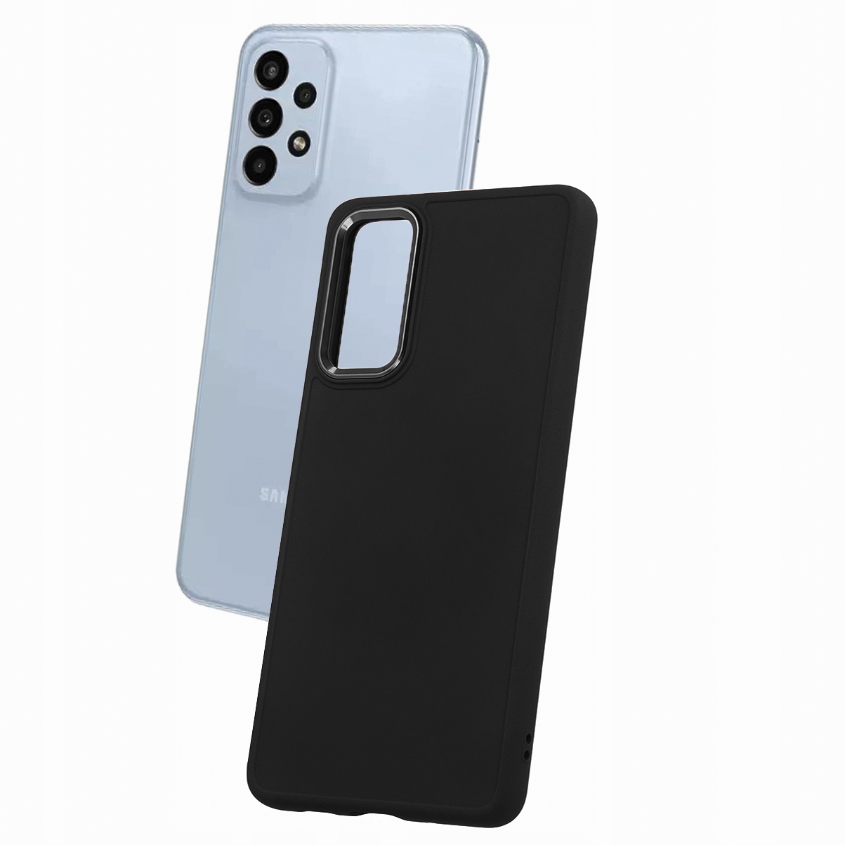 

Etui Czarne Satin Case do Samsung Galaxy A23 5G
