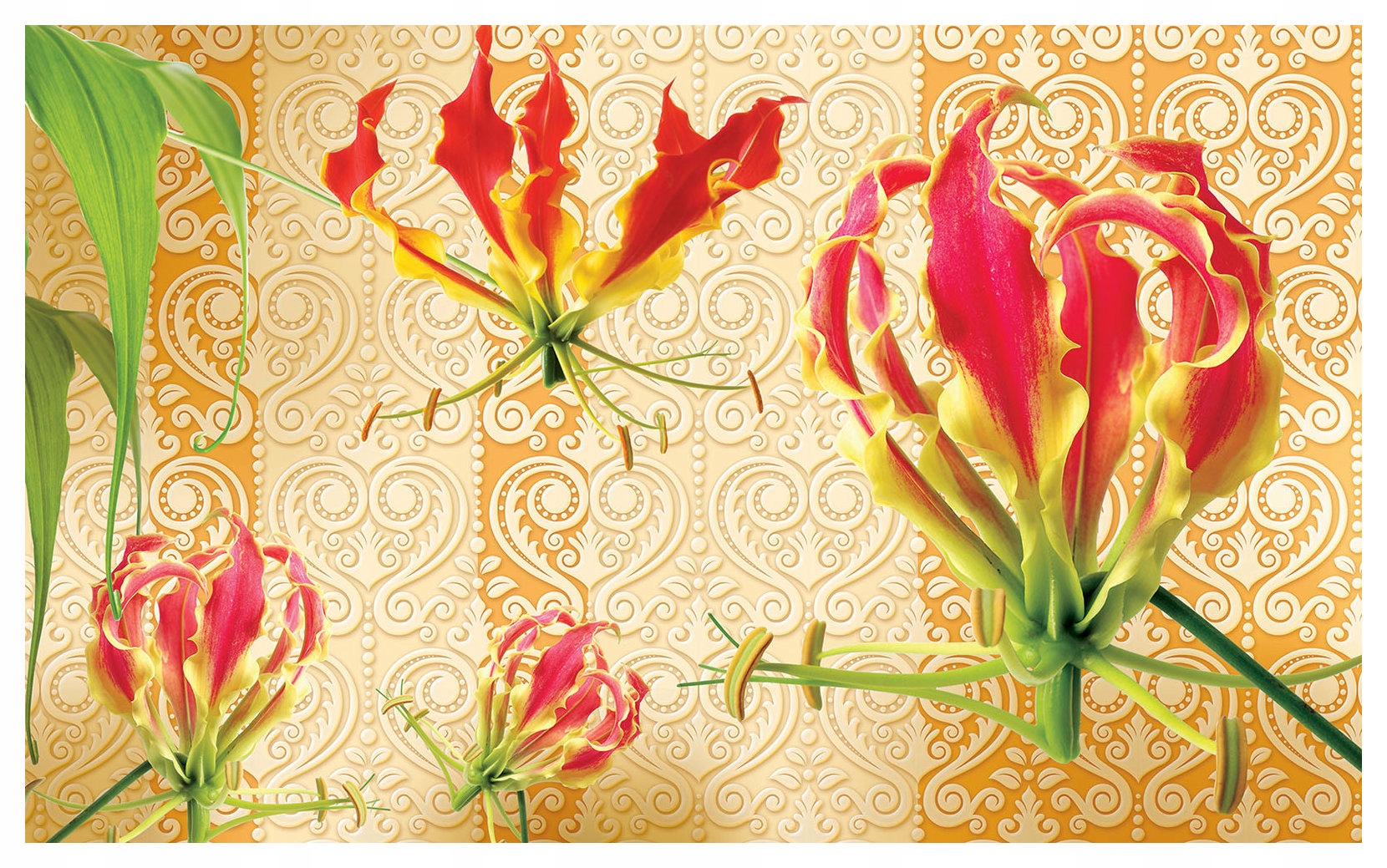 Fototapeta Glorioza kvety exotika moderný dizajn 312x219 lepidlo