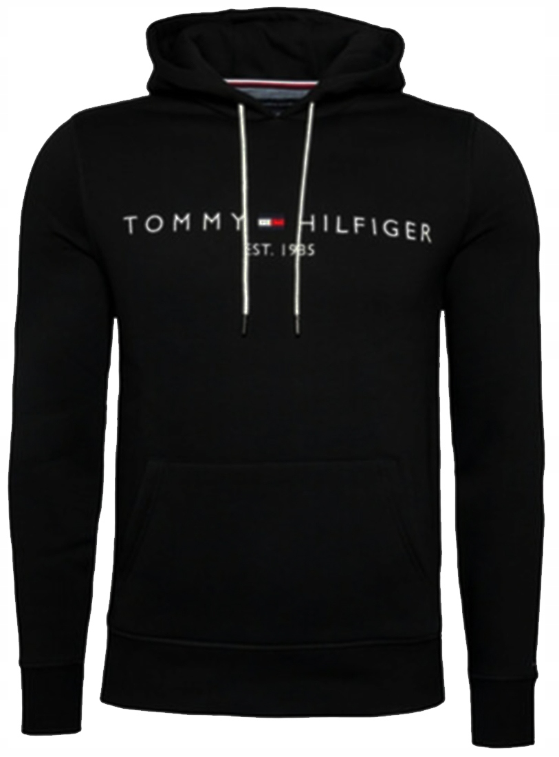 Mikina Tommy Hilfiger s kapucí černá L