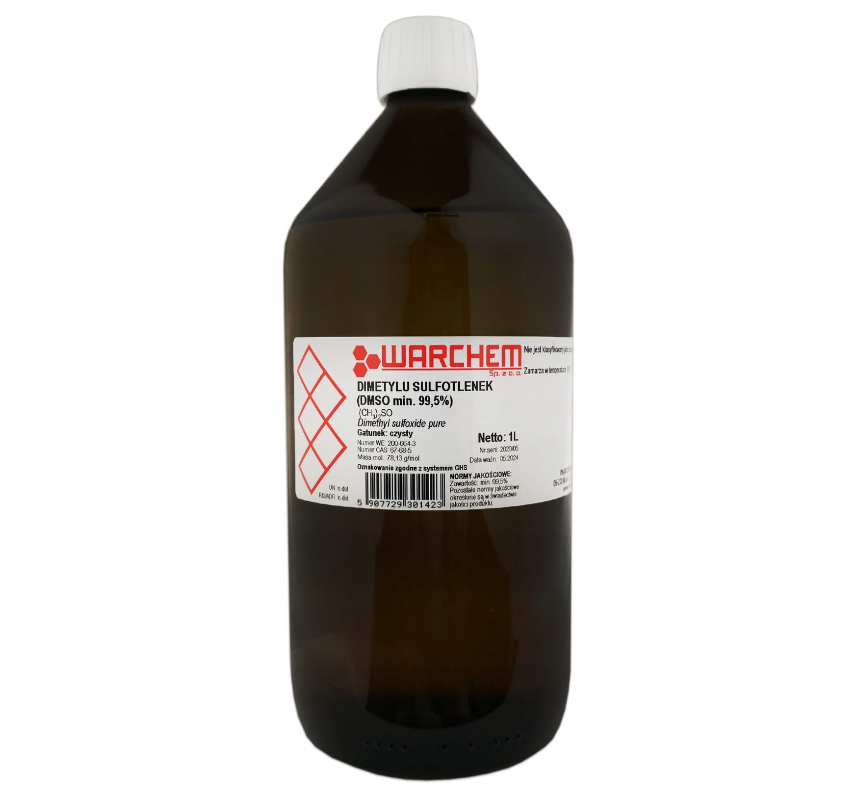 

Dmso czysty 99,5% Warchem 1L