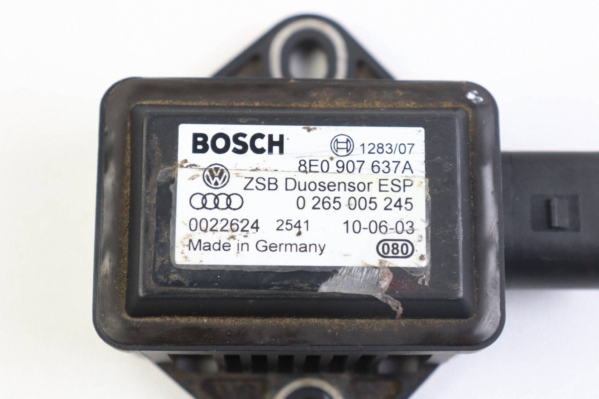 VW PASSAT B5 FL SKODA SUPERB und AUDI A6 C5 Sensor SENSOR ESP 8E0907637A
