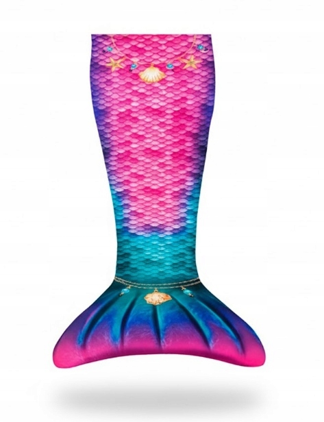 Deka Ocas Mořská Panna Duhový Fleecový Spací Pytel Pro Děti Deka Mořská Panna 130 X 60 CM