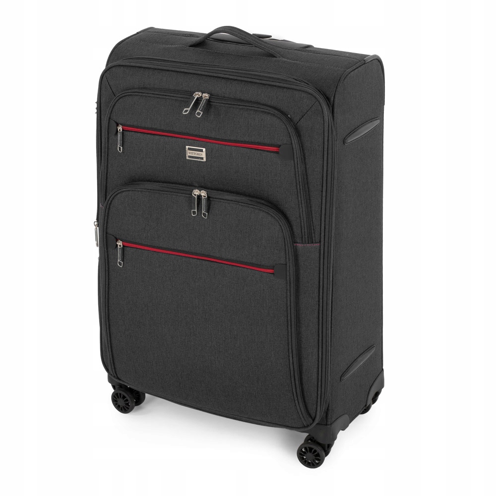 ZESTAW WALIZEK MATERIAŁOWYCH WITTCHEN 56-3S-50S-12 GRAFITOWY Model 56-3S-50S