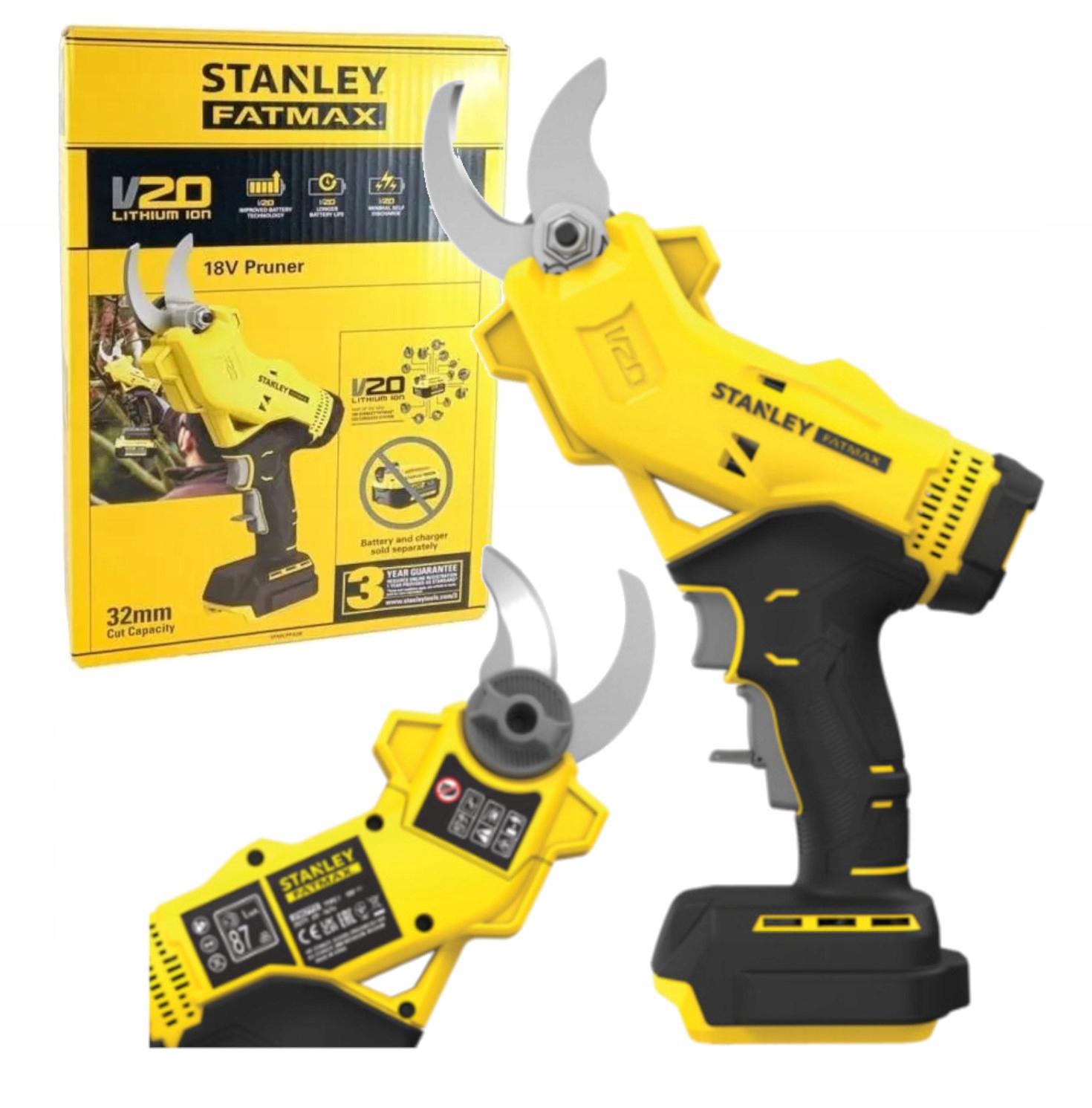 Stanley Fatmax Zahradní nůžky V20 SFMCPP32B