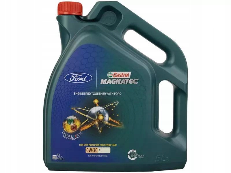 2x Filtr + 0w30d Ford Edge Galaxy 3 S-Max 2.0 TDCi Producent Castrol