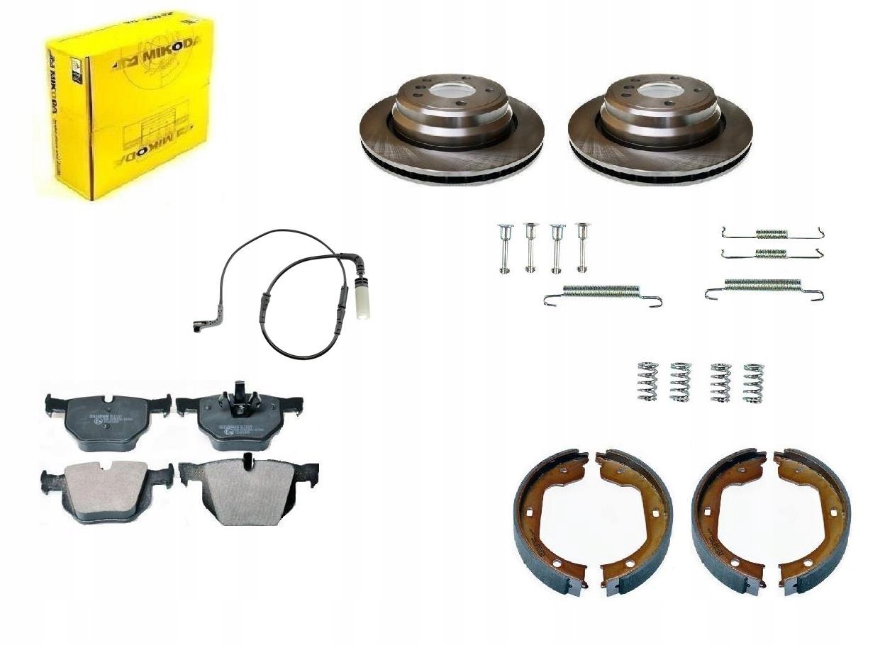 Kotouče Čelisti Senzor Bmw 5 E60 E61 Bmw 6 E63 E64 Zadní Sada. 320 mm