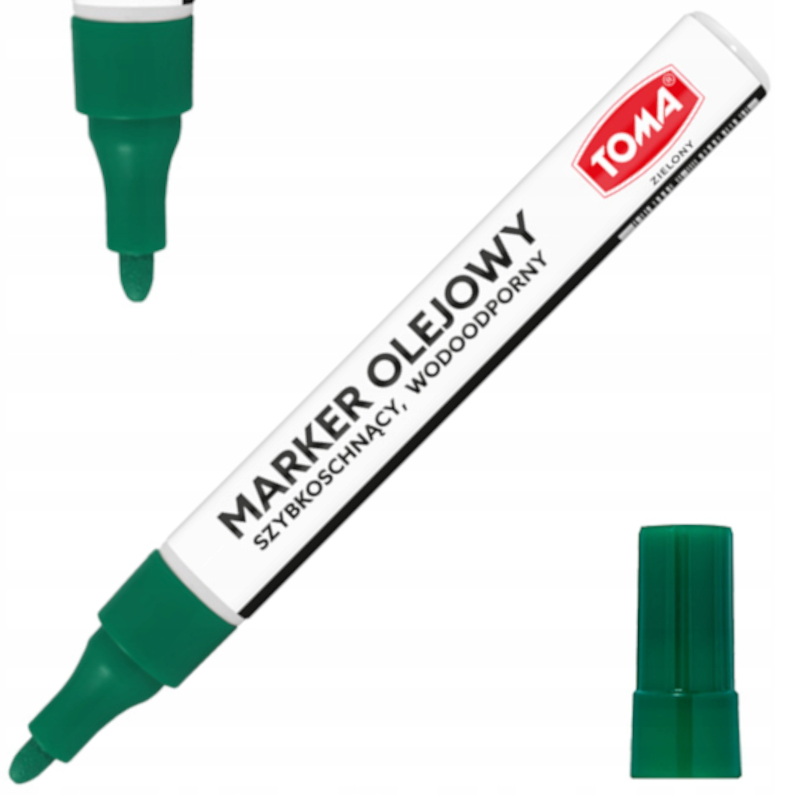

Marker olejowy Toma TO-421 2,5mm zielony