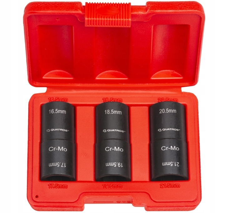 Nasadki udarowe klucze do kół 16.5 17.5 18.5 19.5 20.5 21.5mm Ford i inne