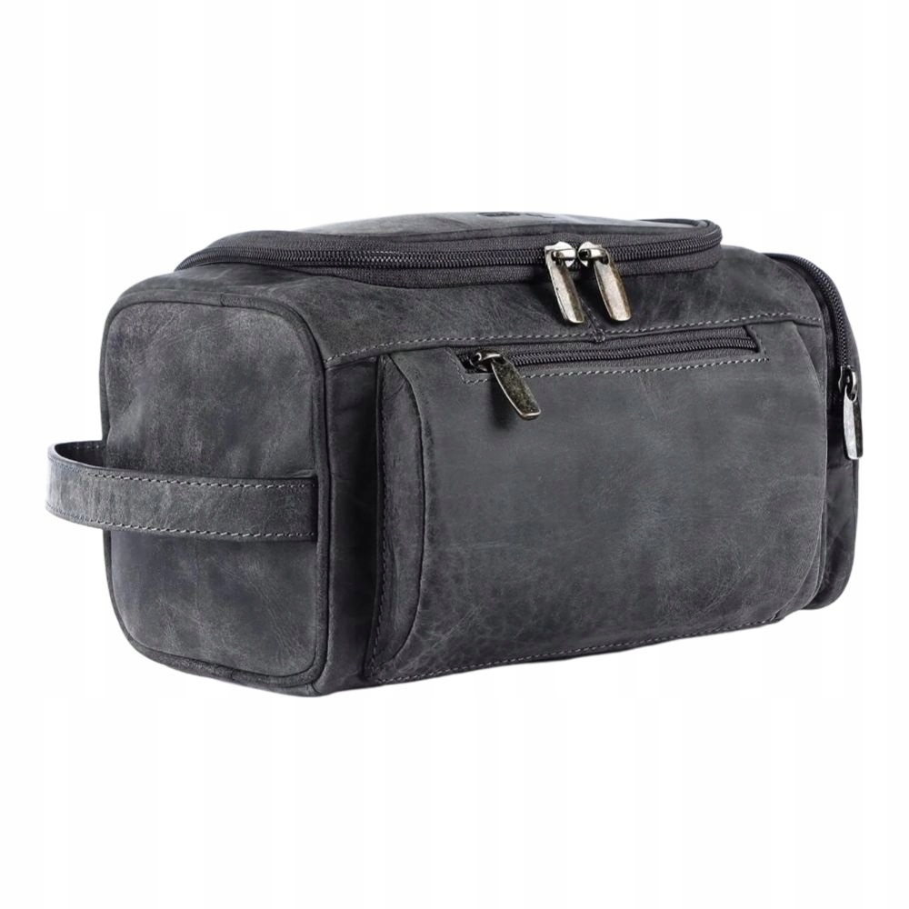 Kosmetyczka Tusc Skórzana Kosmetyczka czarny