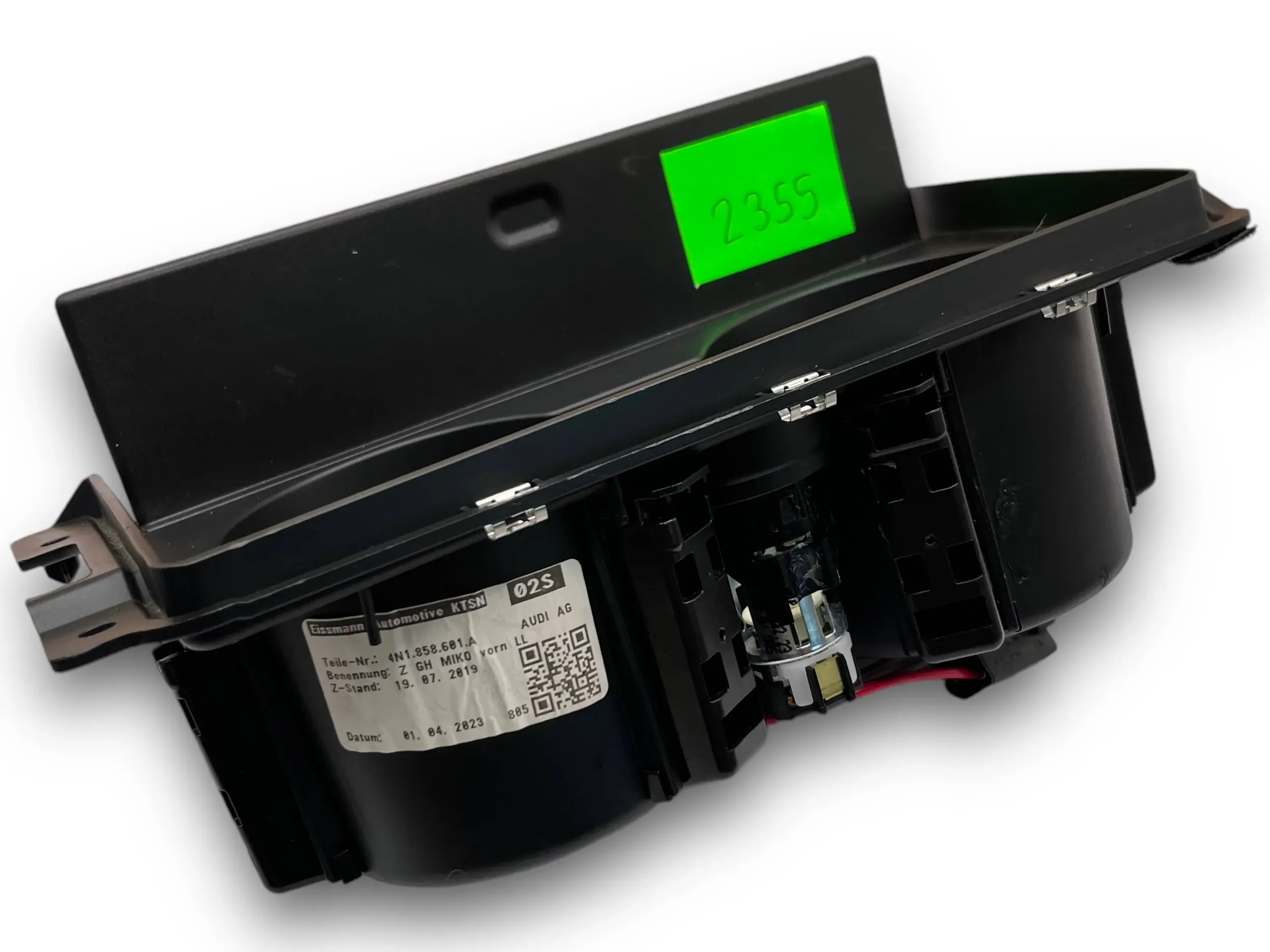 AUDI A8 D5 CUPHOLDER bracket for KUBKI without PIANO BLACK 4N1858601A @M