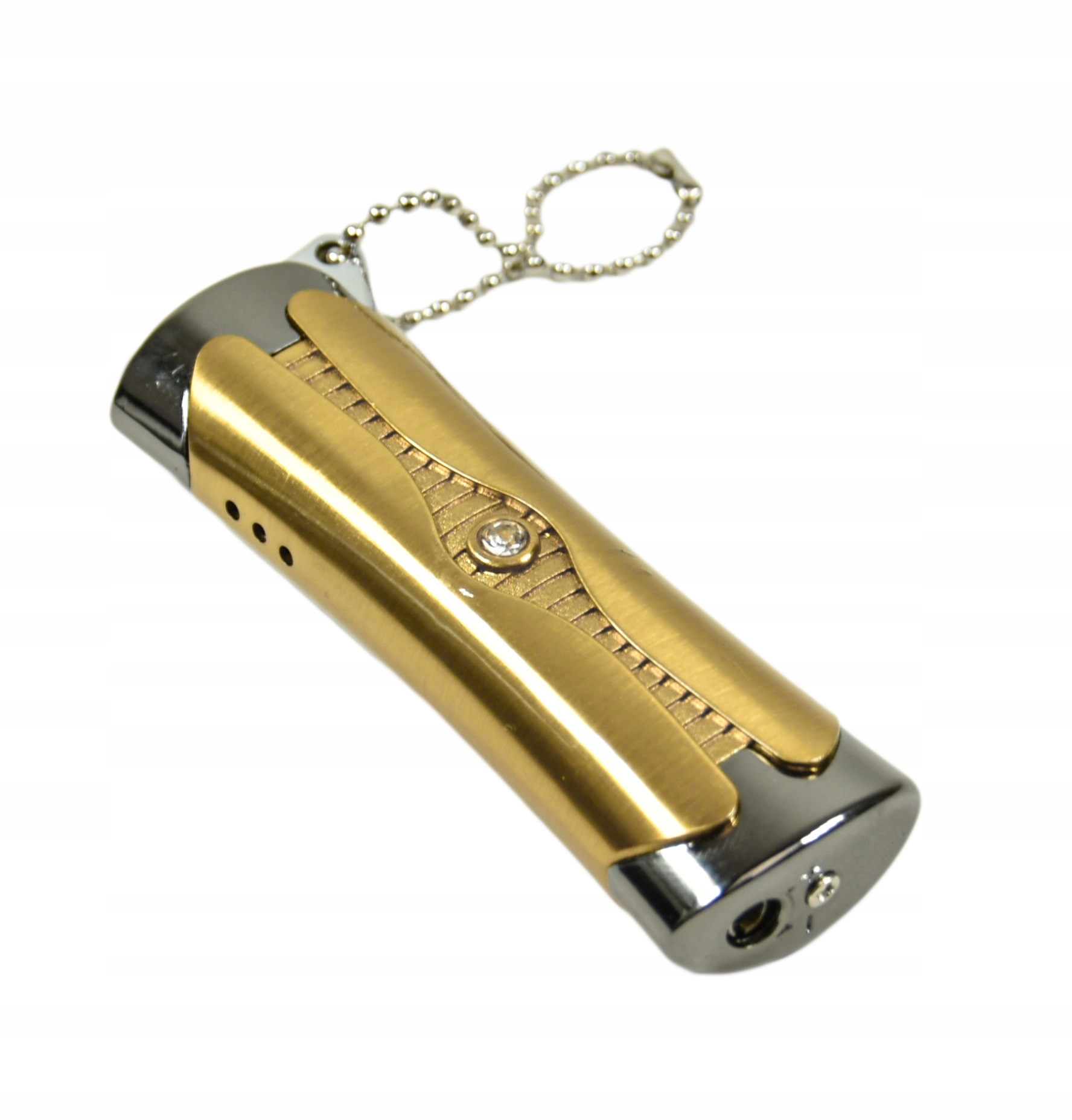 ELEGANCKA DAMSKA ZAPALNICZKA ŻAROWA GAZOWA DIAMOND NA PREZENT W PUDEŁKU Marka inna marka