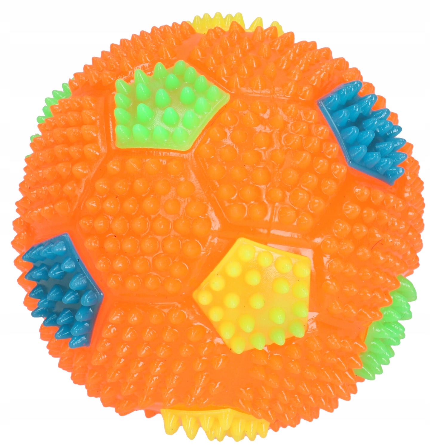 

Piłka Świecąca Kolczatka Z Piszczałką 7cm 4130