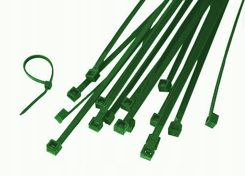 

Zielone Opaski Zaciskowe Kablowe 290 x 4,5 Włoskie