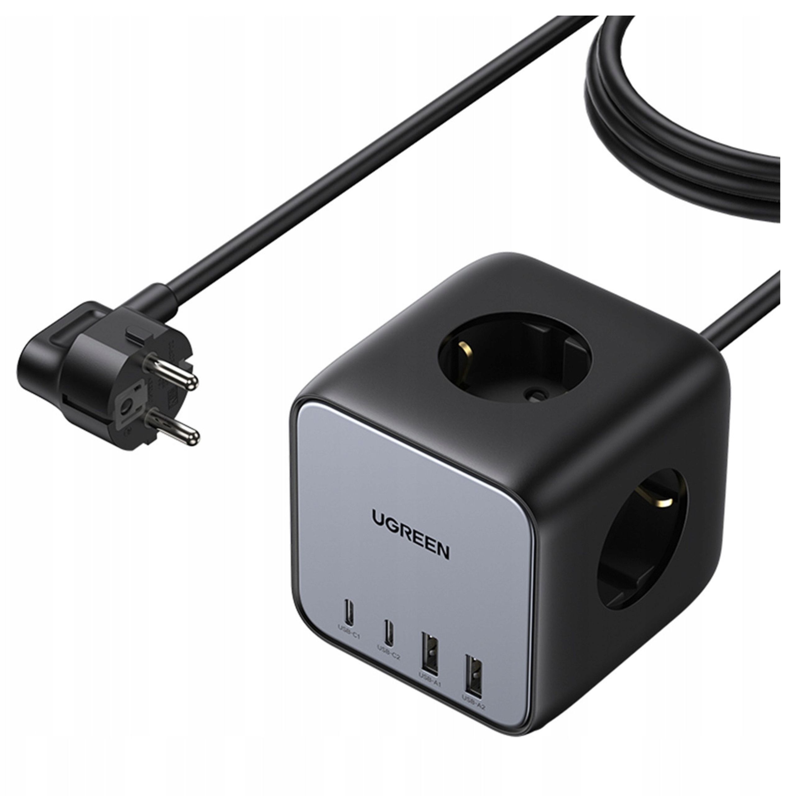 Ugreen Napájacia Lišta Kostka Eu Do 65W 1.8M Pre Počítačové Notebooky