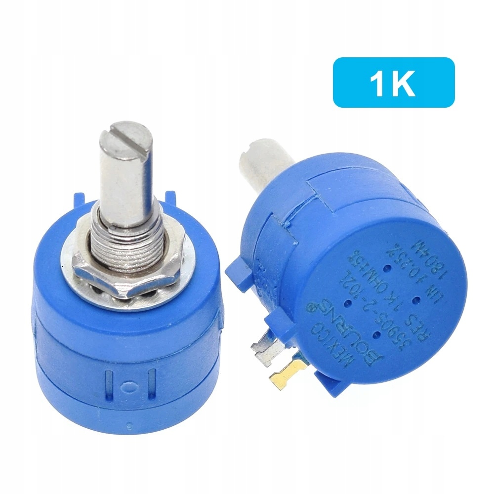 

Potencjometr wieloobrotowy 3590S 1 Kohm Bourns