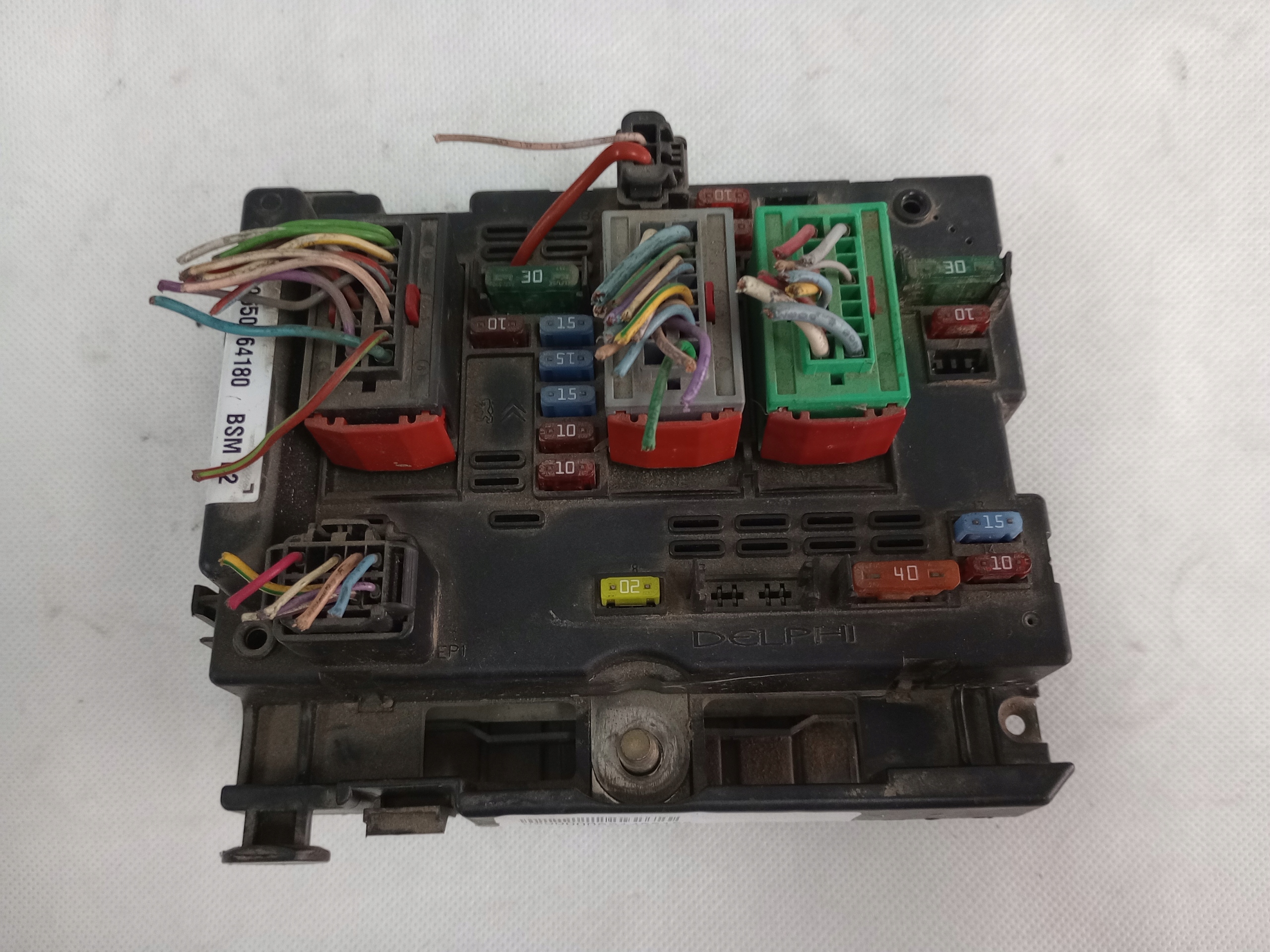 PEUGEOT 307 MODUŁ SKRZYNKA BSI 9650664180 EUROPA Typ samochodu Samochody osobowe