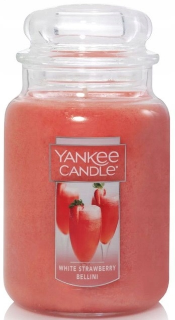 

Yankee Candle White Strawberry Bellini 623g