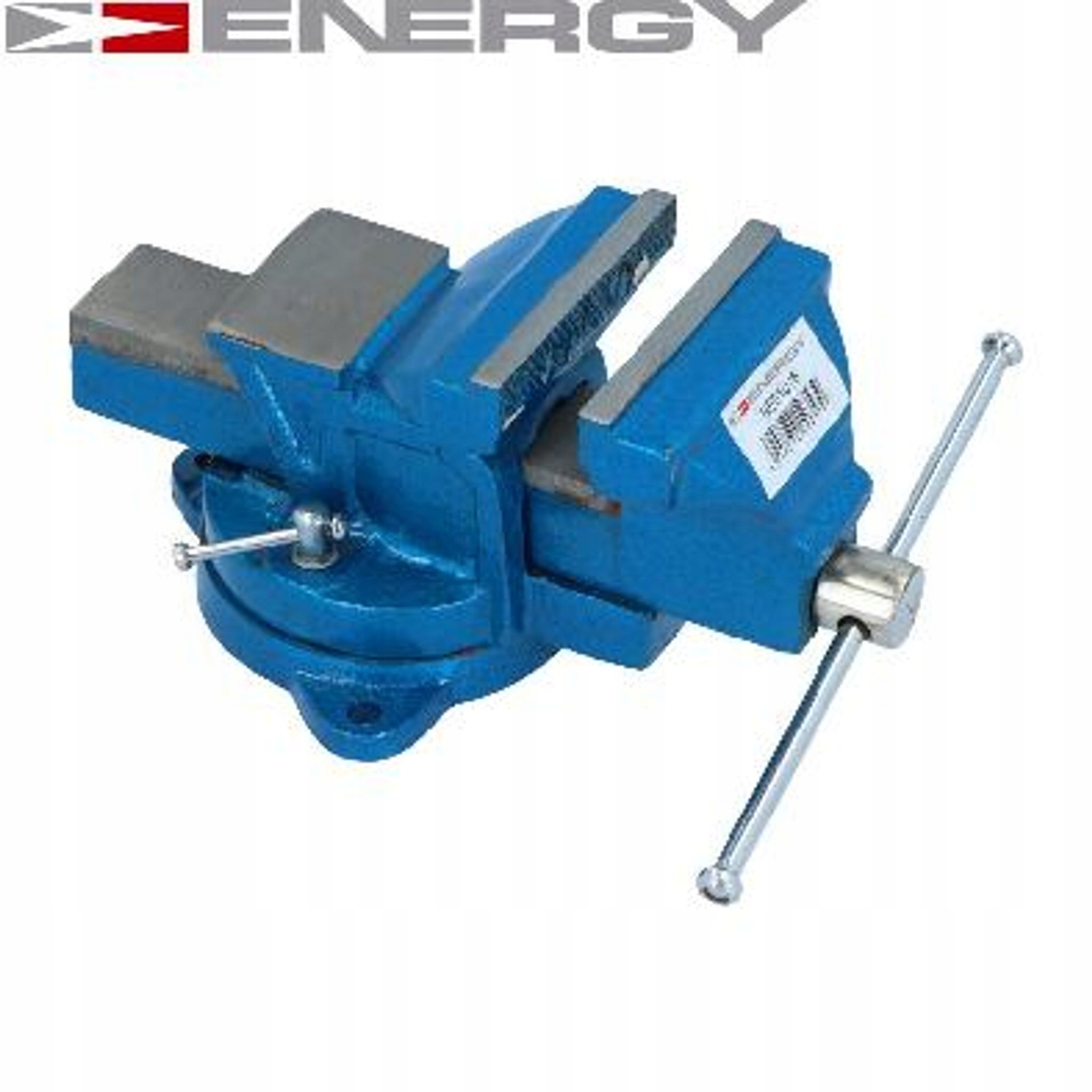 Otočný Svěrák 100 MM S Kovadlem 5,5 Kg Otočný svěrák Energy 100 mm