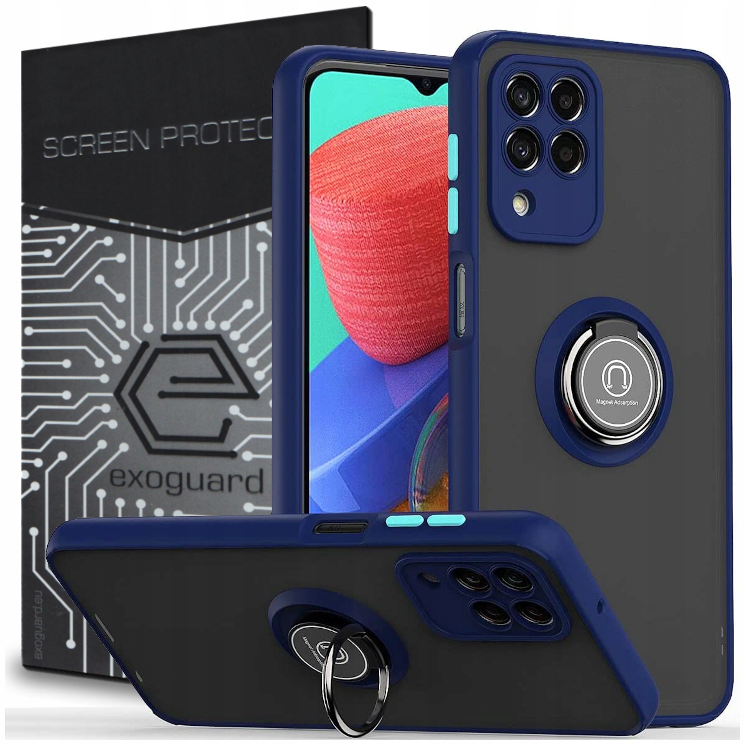

Etui Pancerne Case+szkło do Samsung Galaxy M33 5G