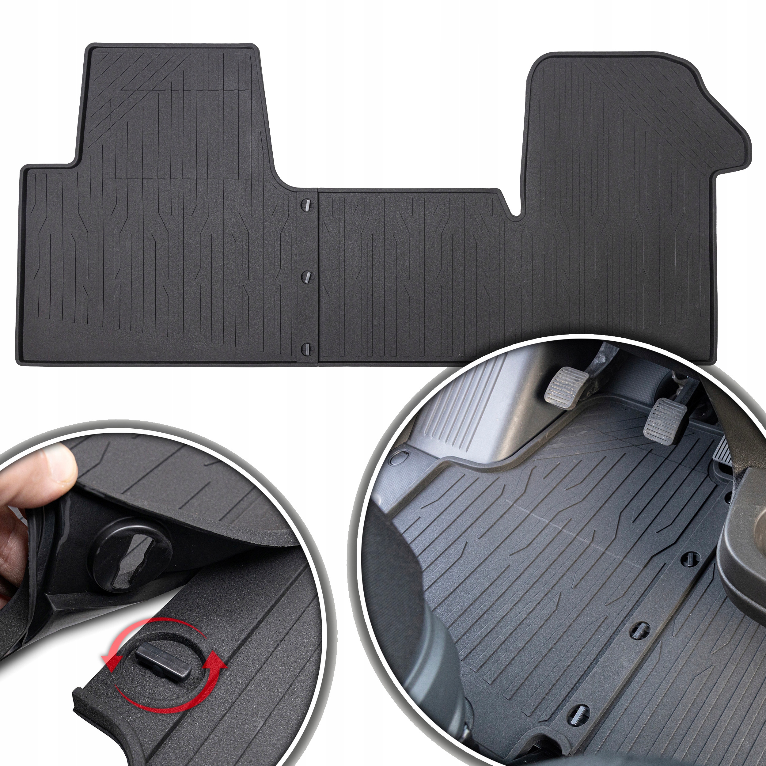 Dywaniki SPARTLine AP1136 Renault Master III IV od 2010-2024r. Opel