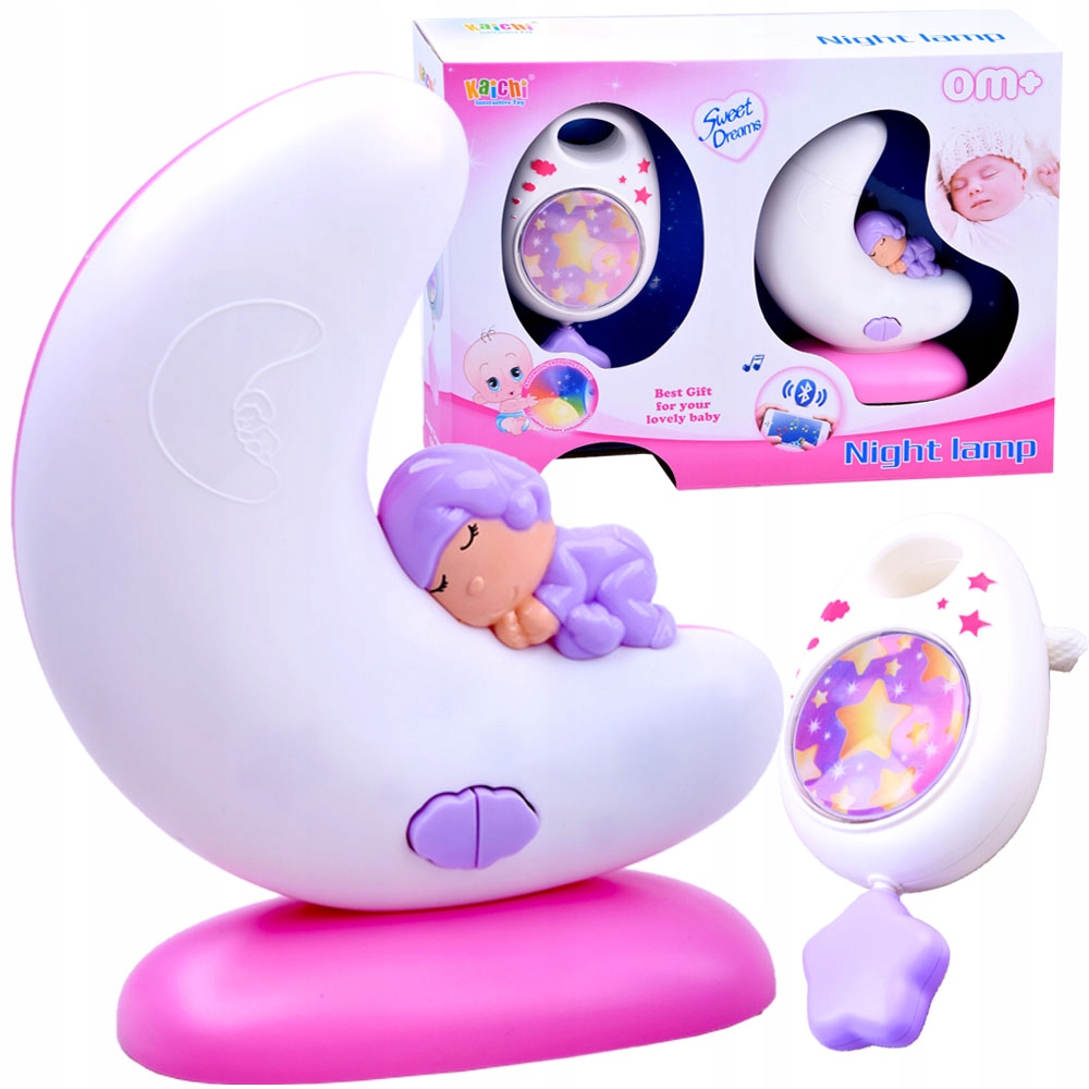 

2w1 Pozytywka lampka nocna z Bluetooth ZA2645