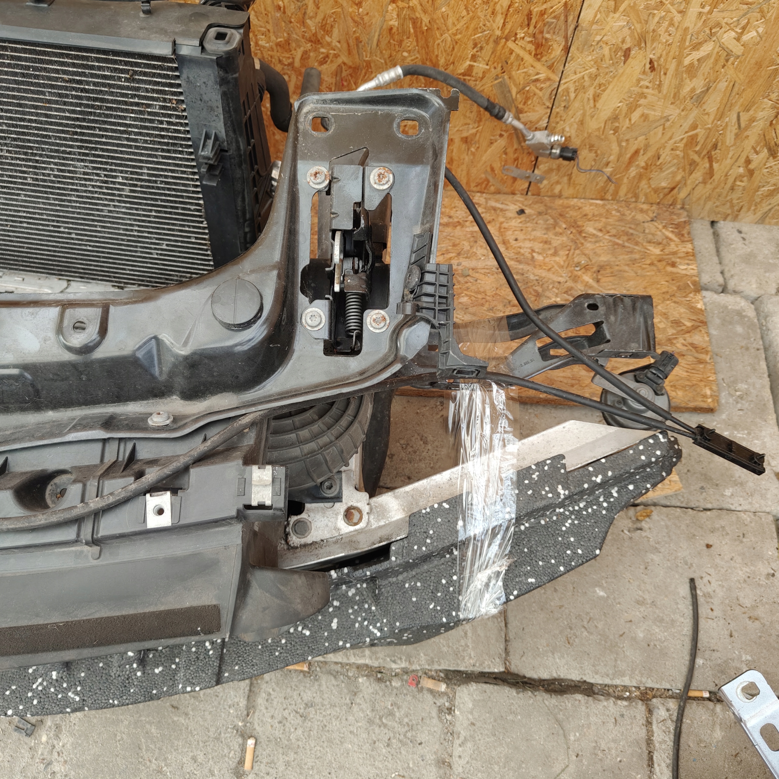 support panel for radiators sider radiator BMW 3 F34 GT M PAKIET 3.0