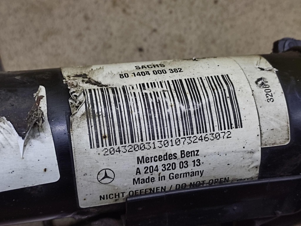 MERCEDES W204 2.2 CDI McPherson right front A2043200313
